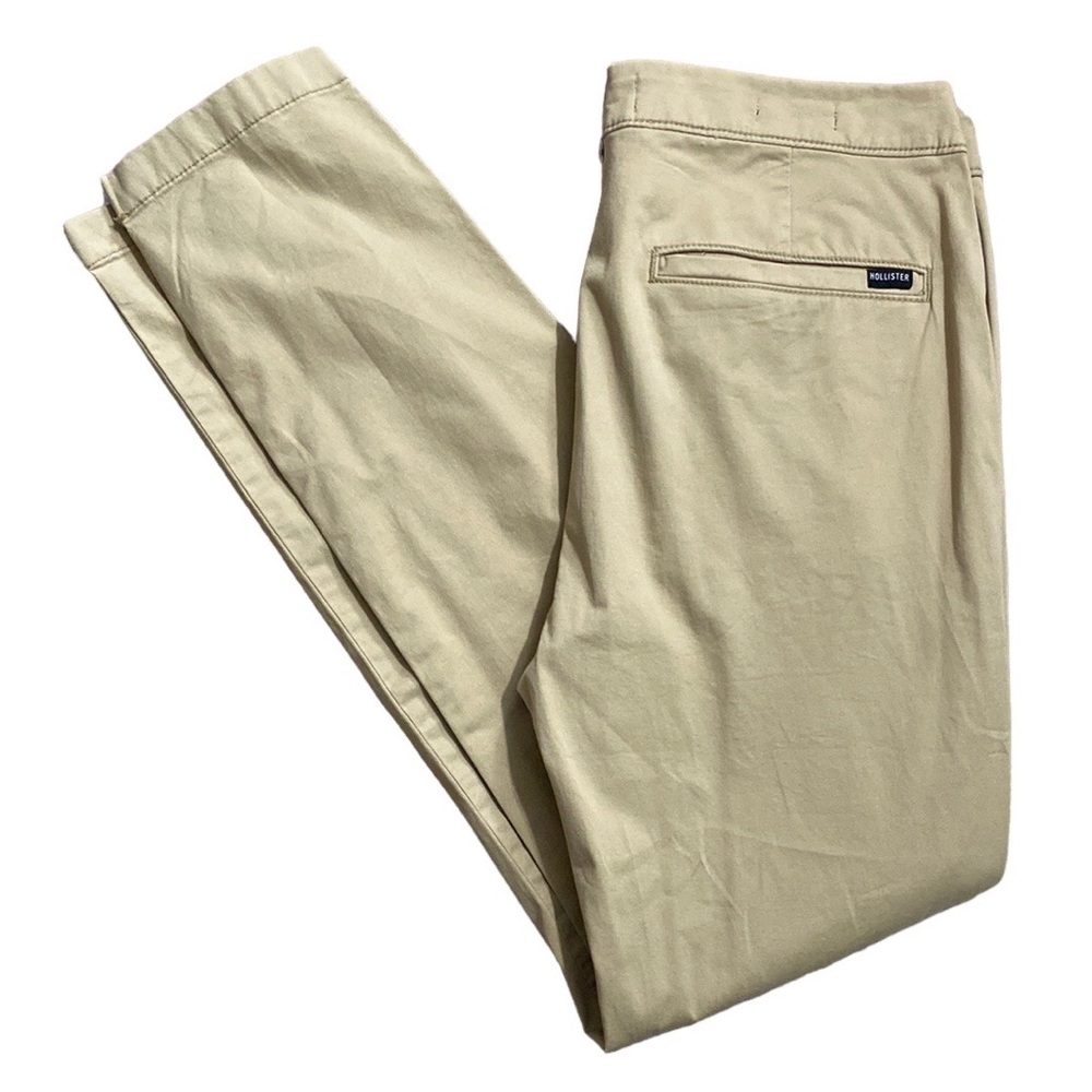 Mens’ Hollister Co Beige Skinny Chino Pant
